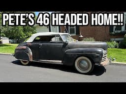 Pete Picked Up His 46, BIg Trailer Load Of Parts, And Mill Updates!!