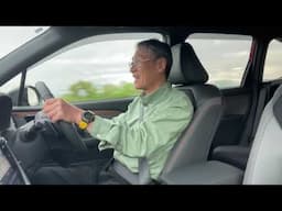 新型フォレスターでヘビーウエットな高速を走る