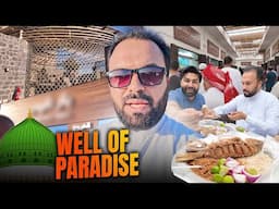 The Well of Jannah 🤍 Opened After Renovation 🥰 Jummah Day Madinah Fish Rice & Kebabs 😋