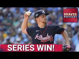 POSTCAST: Schwellenbach's COMPLETE GAME locks down series win for Atlanta Braves LIVE REACTION