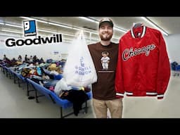 I Found Vintage Grails At The Goodwill Outlet!! A Trip to the Thrift