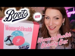 BOOTS x WOMEN'S HEALTH (magazine) BEAUTY BOX UNBOXING | £45 Worth £175