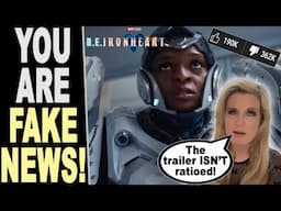 Grace Randolph WHINES About  Ironheart Trolling and Claims the Trailer IS NOT Ratioed!