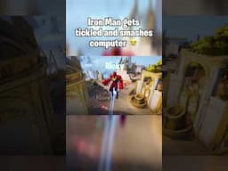 Iron Man doesn't like tickles 😂😭 #marvelrivals #marvel #rivals #sus