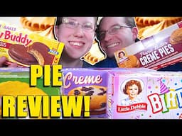 We Tried LITTLE DEBBIE Pies For The FIRST TIME!