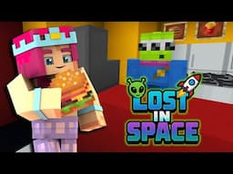 Space Burgers! | LOST IN SPACE! | Ep.3 | Minecraft
