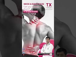 Neck & Back Pain Prevention Tips by Dr. Chandra Sekhar Tavisetty | TX Hospitals