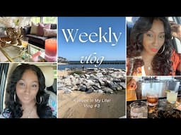WEEKLY VLOG | Night Life & A Trip to the Beach🏖️