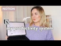 How I Organise My Life in Notion →