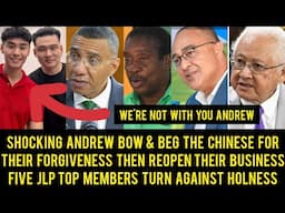 Big F!GHT! 5 JLP Members Turn Against Holness/ Andrew Bow & Apologize To Chinese JLP Supporters W@R.