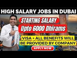 High Salary Jobs in Dubai | Dubai Jobs with High Salary Package