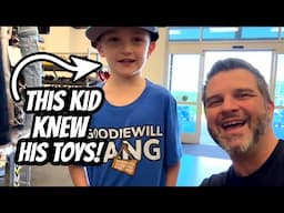 Vintage Toy Hunting With a Kid Who Knows More Than Me?!