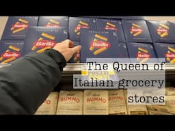 Grocery shopping in Italy