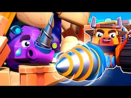 A big EARTHQUAKE shakes Animal Truck City! Help is coming! | Construction Trucks for Kids