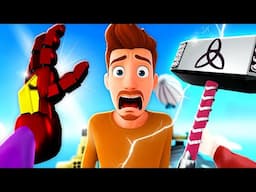 I Stole Iron Man and Thor Powers (Superhero Sandbox VR)