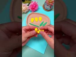 Oddly satisfying Clay Art #shorts #shortsfeed