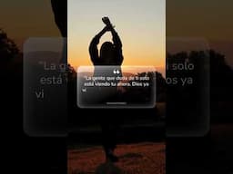 LAS PERSONAS QUE DUDAN DE TI SOLO ESTÁN BIENDO TU #ingristorres #dios #amor #motivacion AHORA