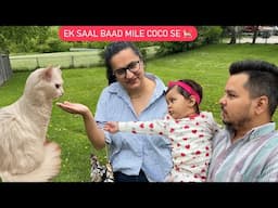 VEDA KA REACTION WAS SO SURPRISING 😱 || EK SAAL BAAD MILE COCO SE 🐈 || ROHINIDILAIK