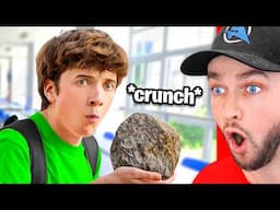 Kid Eats ROCKS For Lunch! (TRUE STORY)