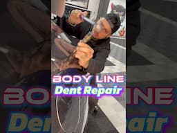 Body line dent repair #autobodyrepair #paintlessdentrepair #cardentrepair