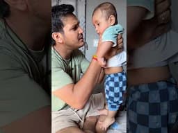 New Dad’s Daily Struggle 🤣😭 #youtubeshort #shortsvideo
