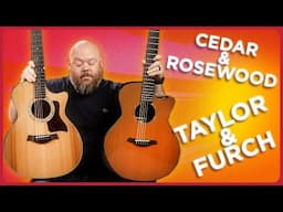 Can The Legacy Be Beaten? Taylor 714ce Legacy vs. Furch Yellow Deluxe Cedar/Rosewood Acoustic Battle