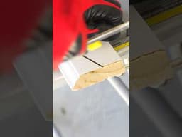 How to Cope Baseboard Inside Corners Like a Pro! #diy #homeimprovement