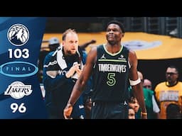 Minnesota Timberwolves Defeat Los Angeles Lakers in SERIES WIN, 103-96 | 04.30.25