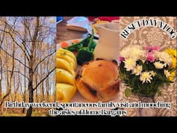 RESET DAY VLOG|Birthday weekend, spontaneous family visit and mooching the aisles of Home Bargains