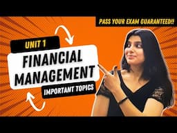 Indian Financial System Full Unit 1 Covered | Important for 2025 Semester Exams