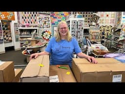 Huge Fabric Unboxing! Halloween Prints, Fabric Panels, Christmas Pre-Cuts & More Just Arrived!