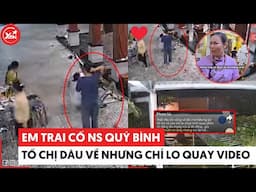 Em trai cố nghệ sĩ Quý Bình tố chị dâu về cúng thất anh trai nhưng chỉ mải lo quay video #quybinh
