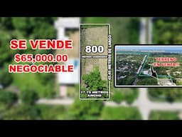 Se vende Terreno Ideal para Rancho de playa cerca de Costa del Sol | Youtubero Inmuebles