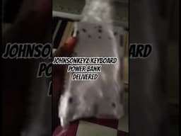 Johnsonkeyz Keyboard Power Bank waybilled received #shorts