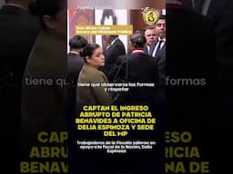 A LA FUERZA | Patricia Benavides ingresa a oficina de Delia Espinoza;  trabajadores expresan rechazo
