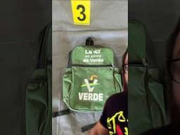 La mochila de la 4T encontrada en Teuchitlán, Jalisco.