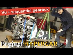 V6 GTR Biturbo 750ch SWAP boite SÉQUENTIELLE , c'est bon pour vous ? [Hypercar project #29]