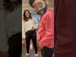 Trying the Old Man Challenge with my Husband #shorts #funny #challenge