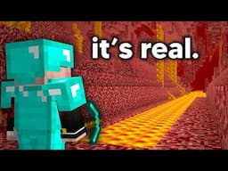 I Found the Nether Farlands in Survival Minecraft