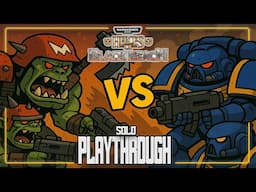 Heroes of Black Reach Solo Playthrough - Orcs vs Space Marines