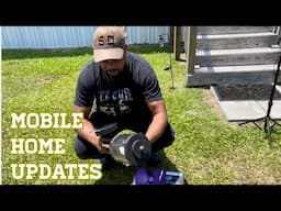 *NEW SIMPLE IDEAS TO ELEVATE YOUR MOBILE HOME/XMCOSY/PORCH LIGHTING!! #xmcosy #homestead