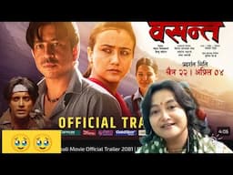 BASANTA Nepali Movie Trailer Reaction | Pallavi K