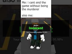 Can't end on a loss 💔🥀 #roblox #mm2 #funny #memes #fyp #murdermystery2 #videogamememes #viralvideo