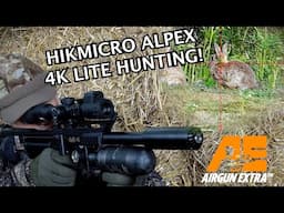 Airgun Extra | Hunting with the Hikmicro Alpex 4K Lite | Day, twilight & night rat & rabbit shooting