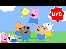 🔴 LIVE Peppa Pig Songs 🔴 | Boo Boo Song + More Nursery Rhymes & Kids Songs | #live