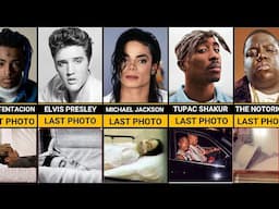 😱 Shocking Last Photos OF Famous Singers (OPEN CAS*KET)