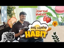 ഏറെനാളത്തെ ഒരു Plan 📒 Making my Own Life Journal 📸