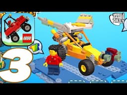 LEGO HILL CLIMB RACING Apple Arcade Edition - Gameplay Walkthrough Part 3 - Buggy & Monster Cars