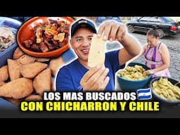 🫔PROBANDO los TAMALES con CHICHARRON y CHILE mas BUSCADOS de TODO EL SALVADOR🚨Riquísimos🚨
