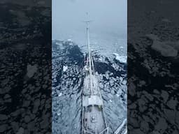 From the Crows Nest #antarctica #ships #travel #adventure